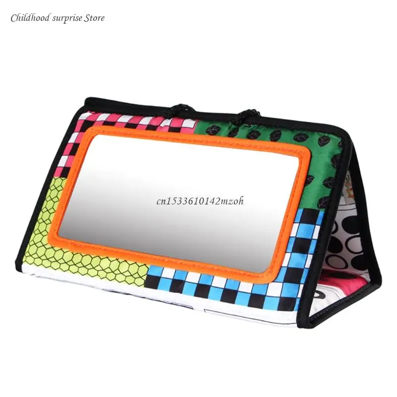 Baby Rear Facing Mirror Cloth Book Car Back for Seat Rearview Mirror Safety Moni Dropship