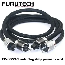 FURUTECH FP-S35TC secondary flagship PC-TripleC Conductor HiFi Power Cord EU/US Plug version Power amplifier CD power cord