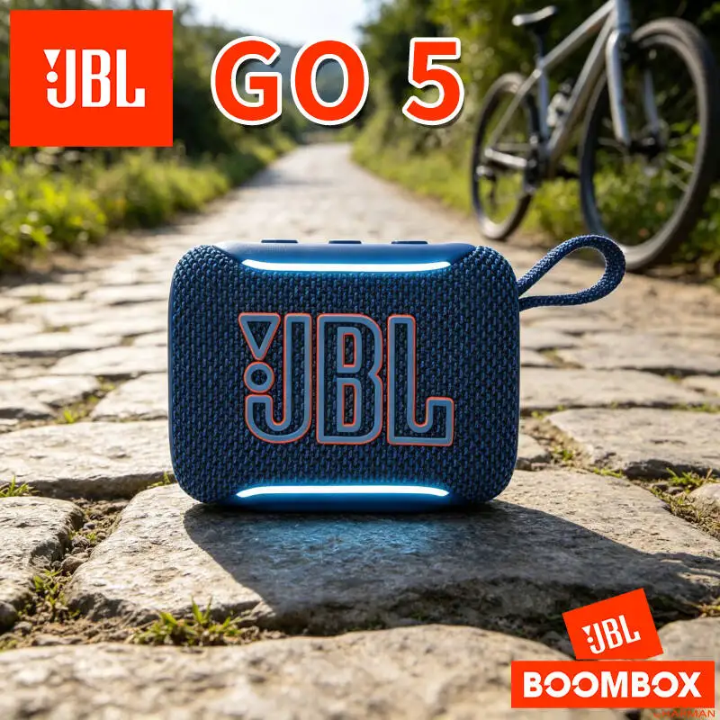 

Fashion Premium JBL Music Brick 5 GO5 Dual Stereo Sound Speaker Multi Device Pairing Waterproof Daily Use Music Speaker