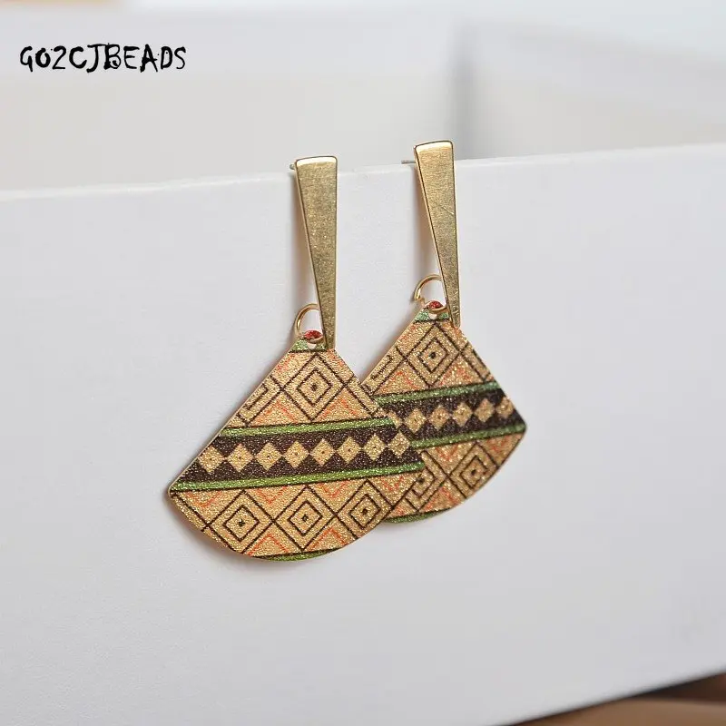 Bohemian Earrings Trendy Metal Punk Earings Ethnic Style Earrings Long Earring Women Irregular Sexy Girls Jewelry Fashion