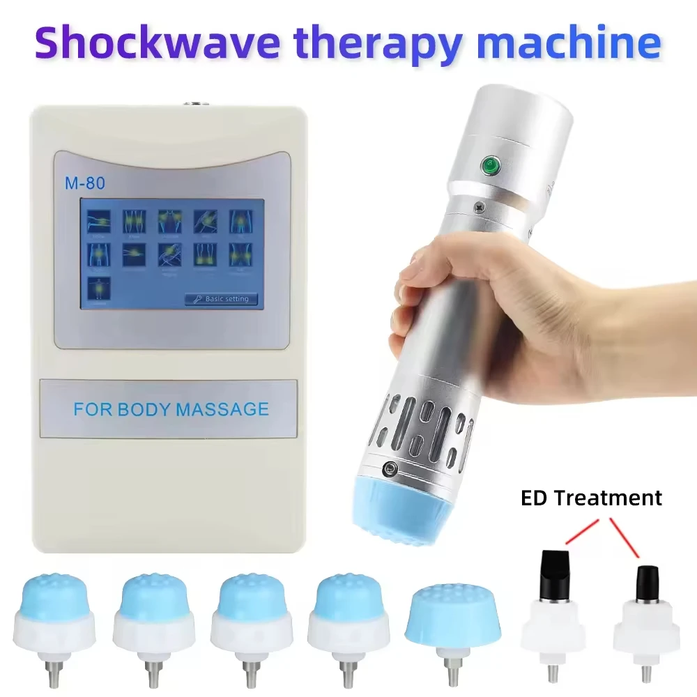 New Shockwave Therapy Machine External Shock Wave Instrument For ED Treatment And Tibial Stress Syndrome Extracorporeal Massag