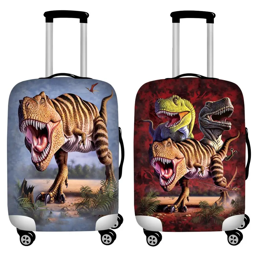 

Cool 3d Animal Dinosaur Print Travel Suitcase Cover Elastic 18-32 Inch Elastic Luggage Protective Dust Cover Baggage Covers