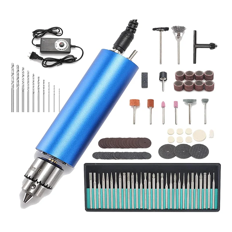 Engraver Pen Handheld Tool For Wood Metal Glass Engraving With 108Pcs Replaceable Tungsten Carbide Steel Bits US Plug
