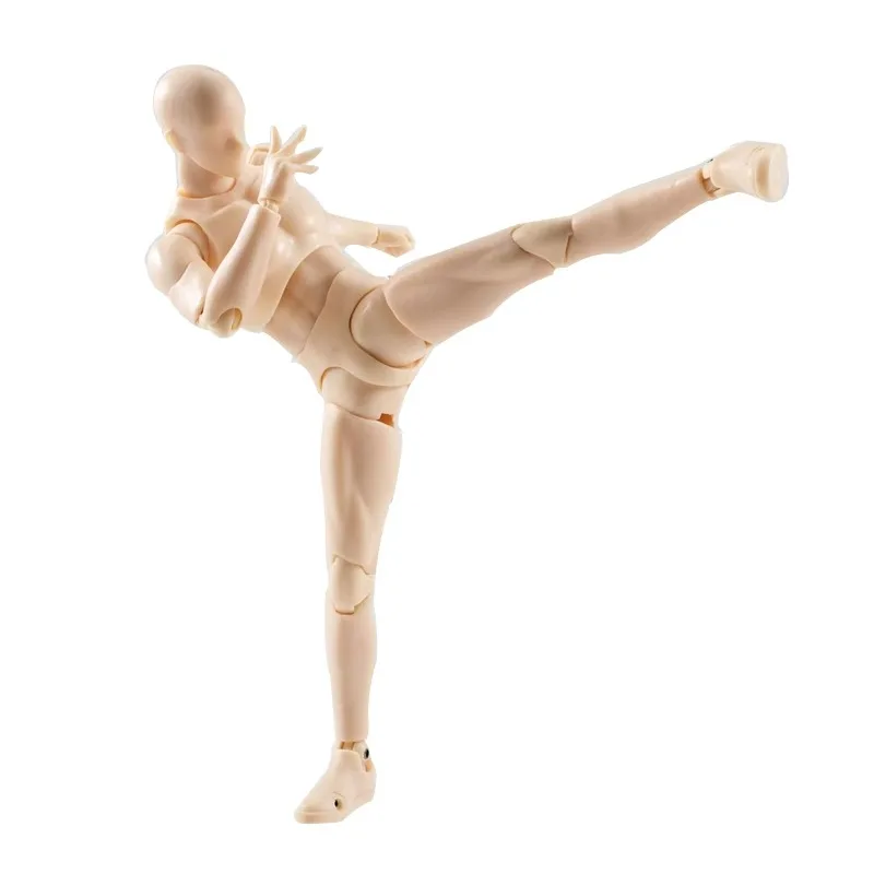 Sommeranimationssaison Ganzkörpergelenke beweglicher Körper männliche und weibliche Animation Schaufensterpuppe Figur Kunst Malerei Puppe, das beste Geschenk