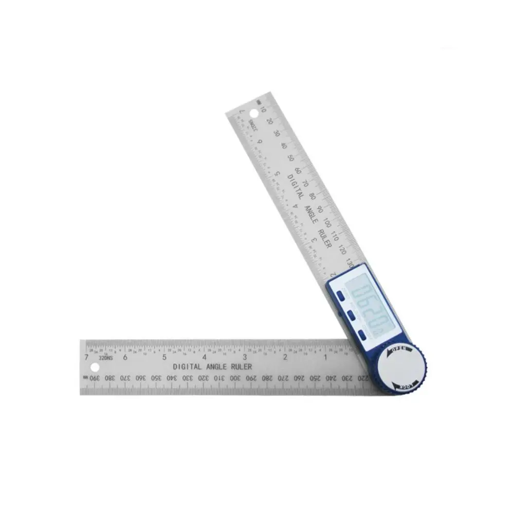 

High Precision 2 in 1 Digital Angle Detector Scale Visual Display Multifunction Digital Angle Ruler ABS Widely Applicable