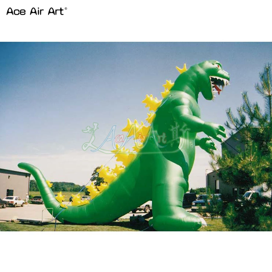 

Custom Made 4mH Inflatable Dinosaur Cartoon Mascots For Party Event Exhibition/Advertising Made By Ace Air Art