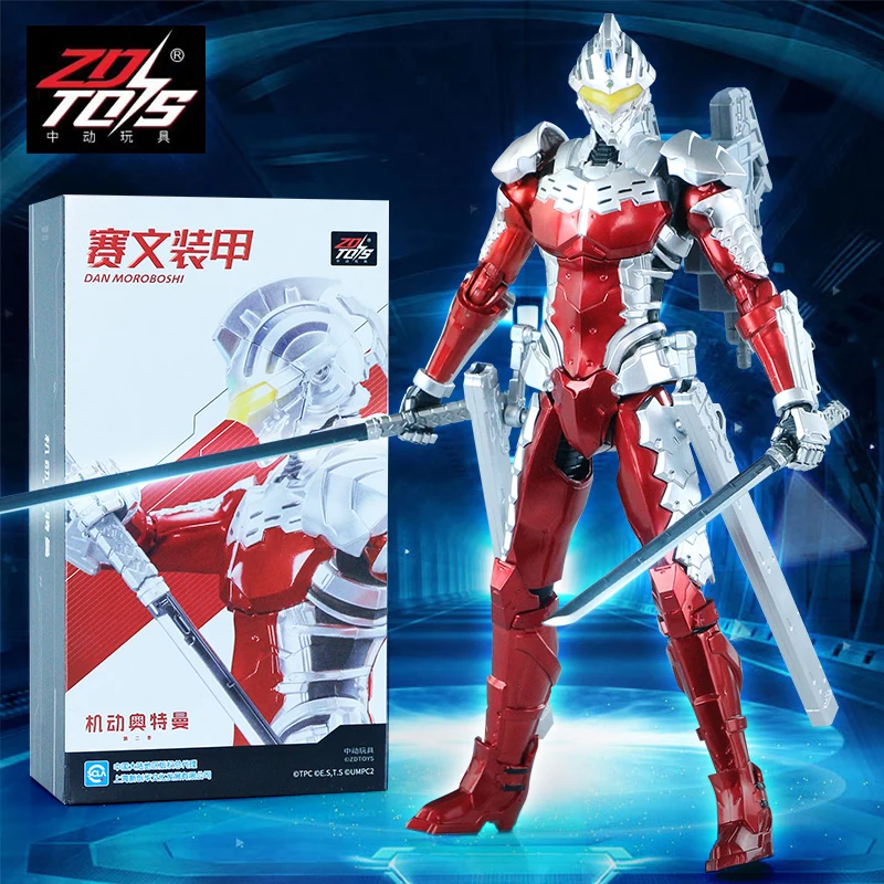 Figurka Ultraman ZD Toys Kotaro Higashi Zero Suit Tiga Suit Ace Ultra Seven Ultraman Jack Kolekcjonerskie Zabawki Prezent Urodzinowy