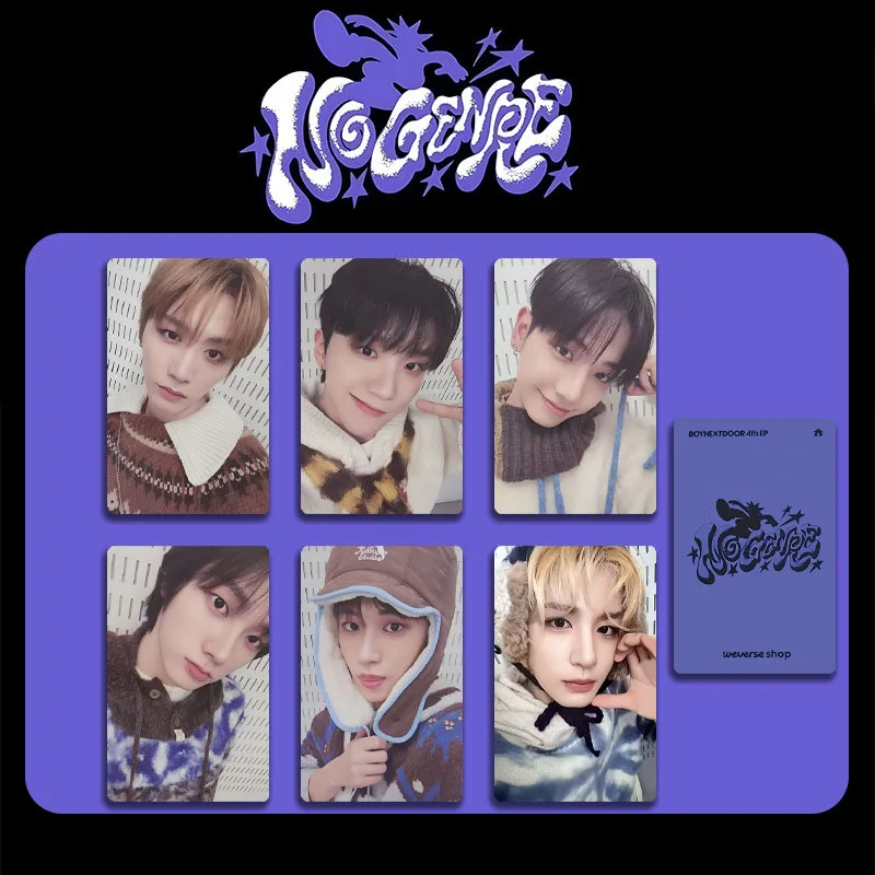 

KPOP Idol BOYNEXTDOOR No Genre WHY Merch Photocard Album Lomo Crads Photobook Fan Collection Card Poster Postcard Photos Gift
