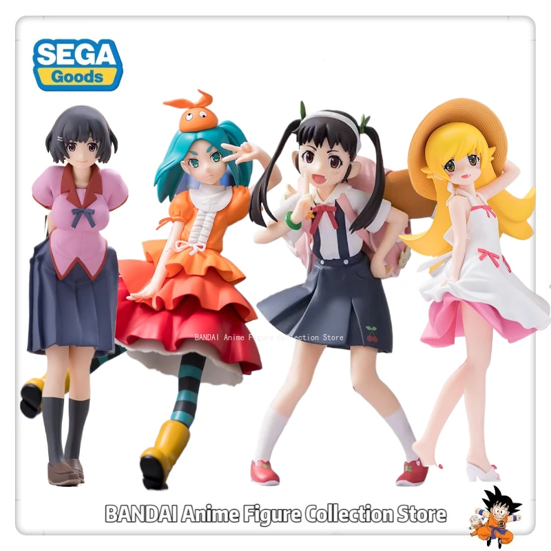 В наличии SEGA Original Monogatari Series Premium Figure Oshino Shinobu/Hanekawa Tsubasa/Hachikuji Mayoi/Onogi Yo-Tech Models