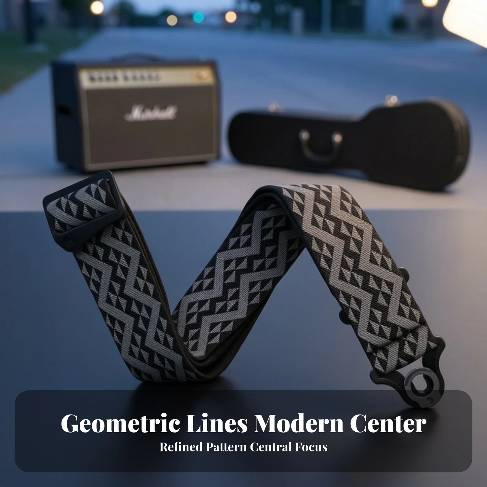 Gitaarband met zelfvergrendele - Guitar Strap Padded recensie en prijs