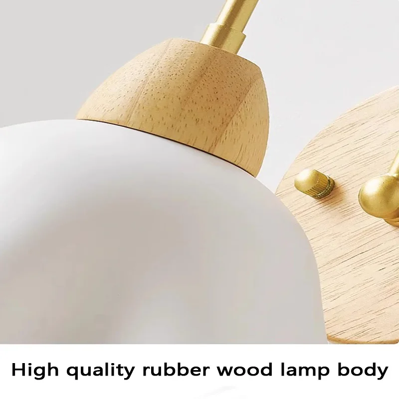 Настенный светильник в скандинавском стиле, современное простое декоративное освещение для гостиной, спальни, прикроватная атмосфера, фоновая лампа