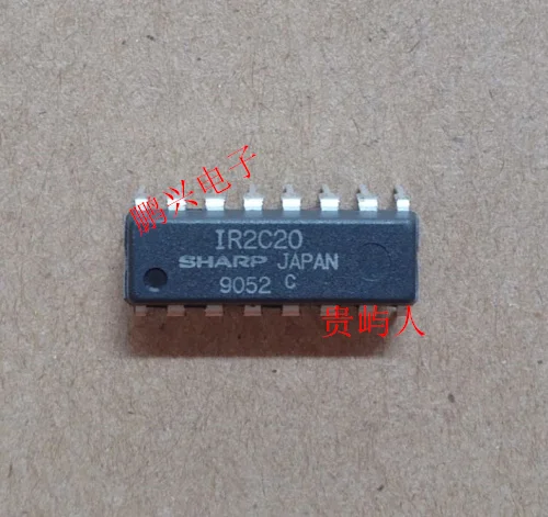 Free shipping  IC SHARP IR2C20 DIP-16   10PCS