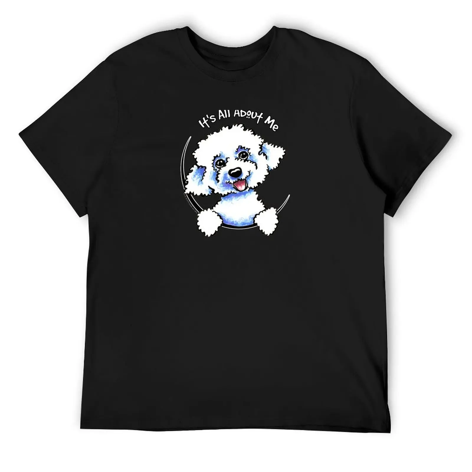 

Bichon Frise :: Its All About Me T-Shirt man clothes cute clothes Short sleeve tee anime stuff shirts men graphic