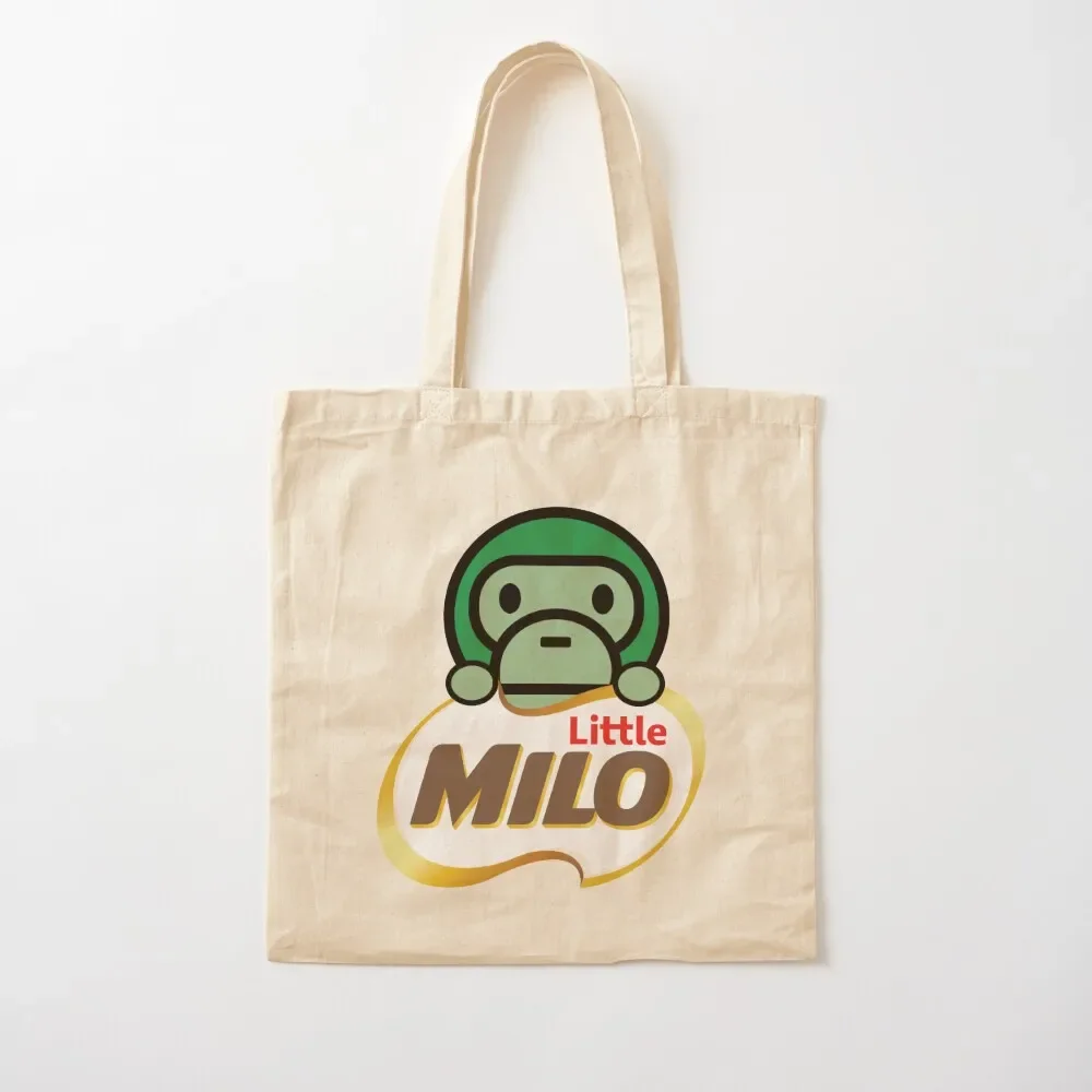 

Little Milo Monkey Tote Bag custom fabric bag shopping trolley bag
