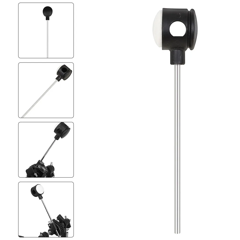 

Drumstick Head Pedal Beater Mallet Accessories and Parts Percussion Instrument Kit Hammer