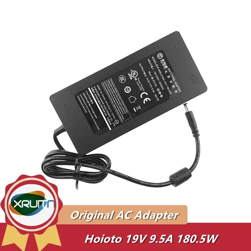 

Genuine HOIOTO ADS-210NL-19-3 190180E AC DC Switching Adapter 19V 9.5A 9.47A 180.5W 180W Power Charger 5.5*2.5mm 6.5*3.0mm