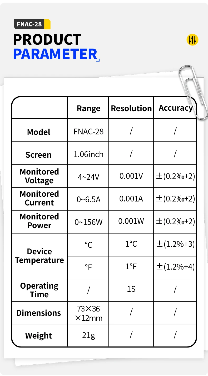 FNIRSI FNB58 FNAC-28USB Tester Typ-C Voltmeter Amperemeter Schnellladungsprotokoll-Trigger Wellenform-Kapazitäts-Powerbank-Messgerät – Detail 24