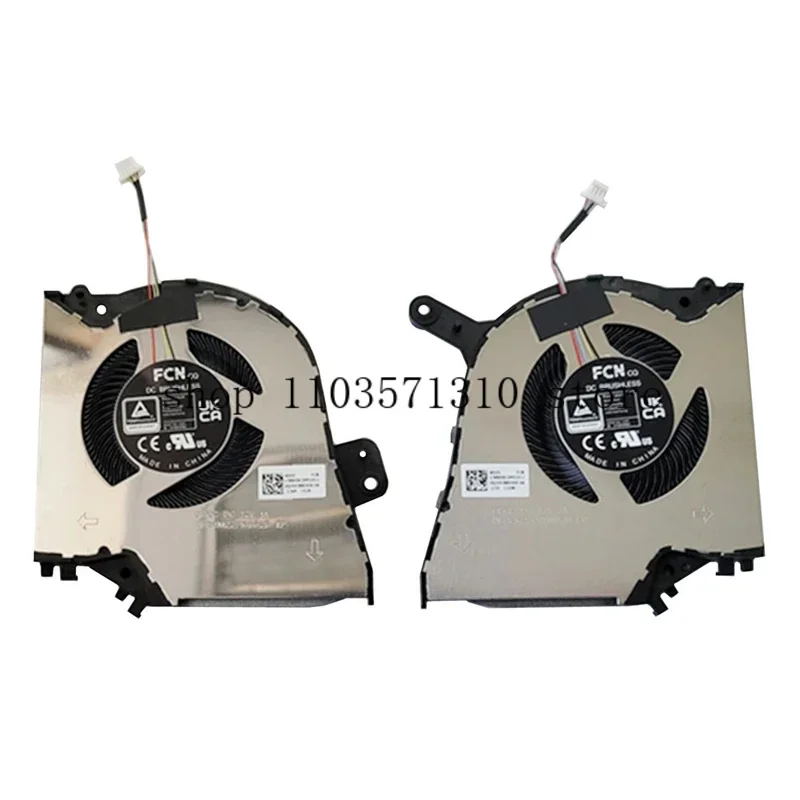 New Compatible CPU and GPU Cooling Fan for ASUS ProArt Studiobook 16 OLED Pro H5600 W5600 H7600 W7600 Series FPGD FPGC  DC12V 1A