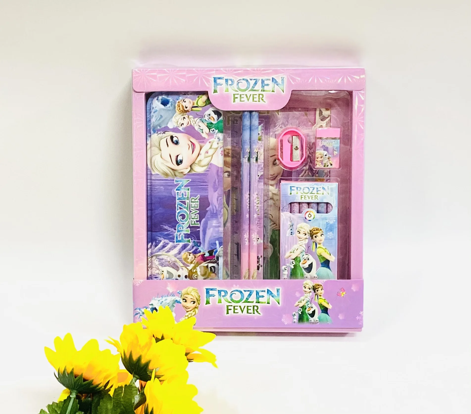 

Disney frozen Sophia Stationery Set Gift Box Primary School Students Kindergarten Children's Day Birthday Gift