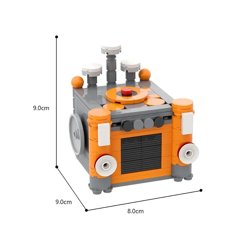 Singing Monsters Wubbox House Building Block Set, la decorazione dei giochi horror dei cartoni animati può essere visualizzata e raccolta