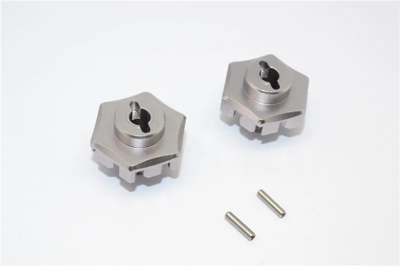 Gpm aluminium rad hex klaue (0mm)-2pcs für traxxas XO-01