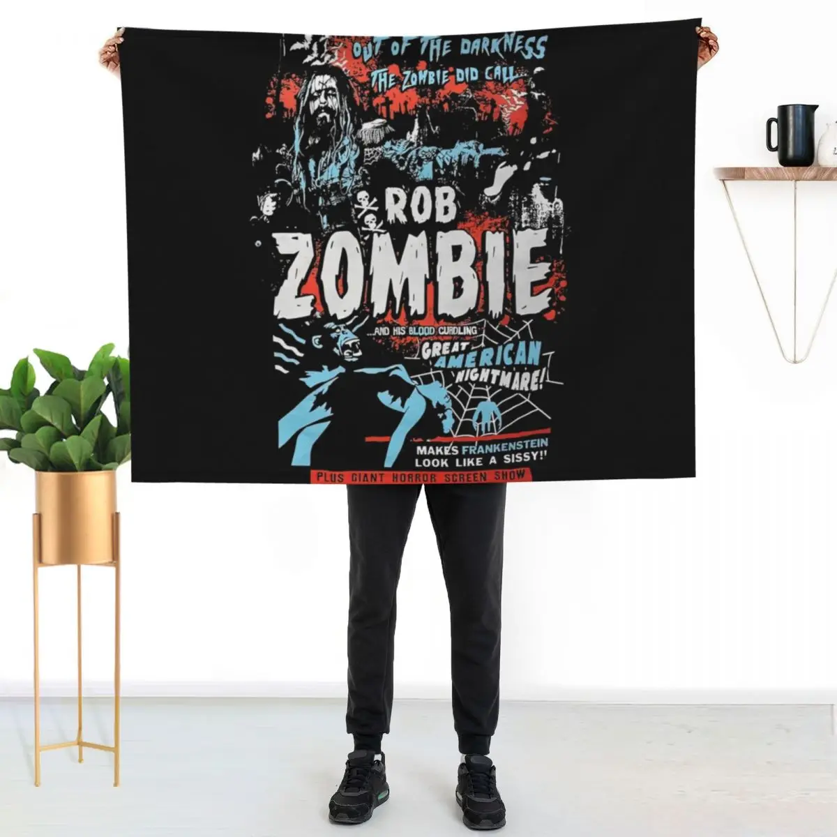 

Out Of The Darkness Throw Blanket Soft Warm Blanket Gift for Men Women Adults