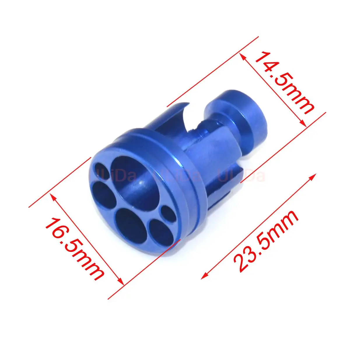 Muffler Canister Silencer for Gasoline Engine exhaust pipe 16MM DLE 20cc RC Airplane Part