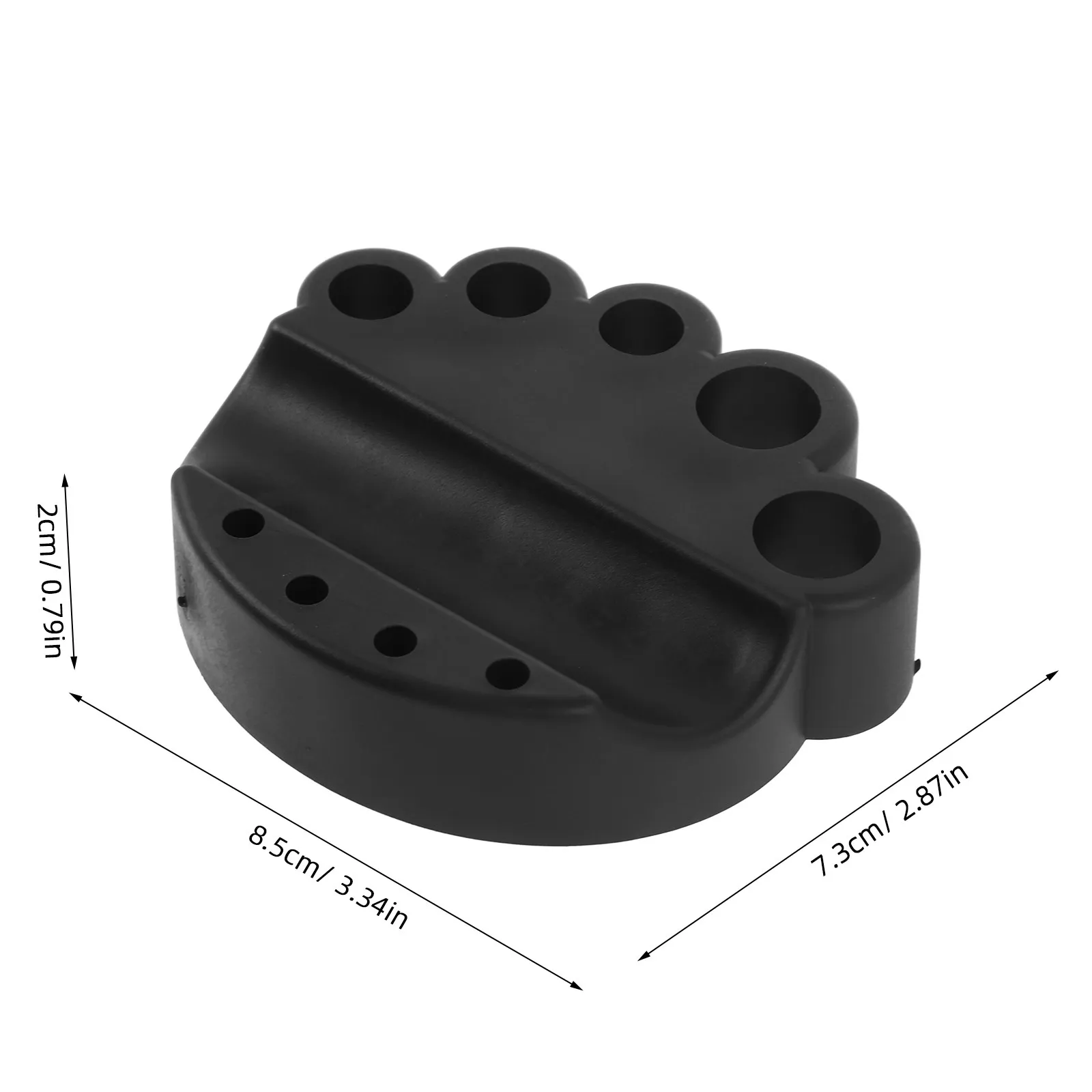 Multi-Hole Tattoos Ink Cup Holder Stable Plastic Pigment Cup Stand Suitable for Professional Salon Accessory