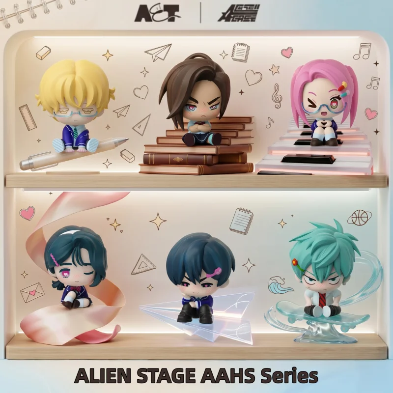 ManYuFan ALIEN STAGE Anakt Art High School Series Caja Sorpresa Figura Coleccionable Juguete Decoración de Escritorio Modelo Figura Regalo de Cumpleaños