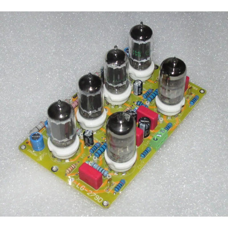 6N2 + 5686, Amplificador de Sonido de Alta Fidelidad Dynaco American Dali, Placa de Amplificador de Línea Push-Pull, Estéreo LG279B 8W + 8W