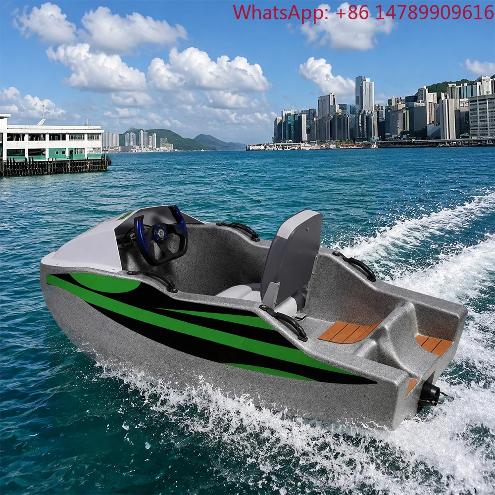 Scenic AreaTheme ParkEnergy Karting Boat For 2-Seater Entertainment Multi-Functional Water Sports Water Skiing EPP MaterialWater