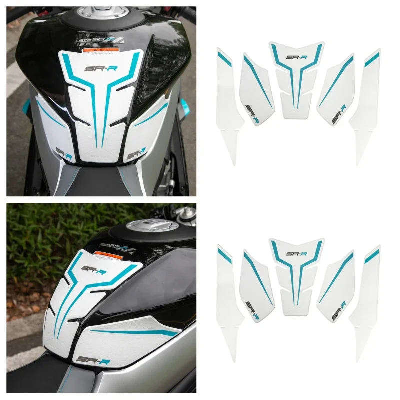 Motorcycle Tank Pad,Motorcycle Fuel Tank Protector,Gas Tank Decals Compatible With CFMOTO 2025 675SR CF MOTO SR675 675SR