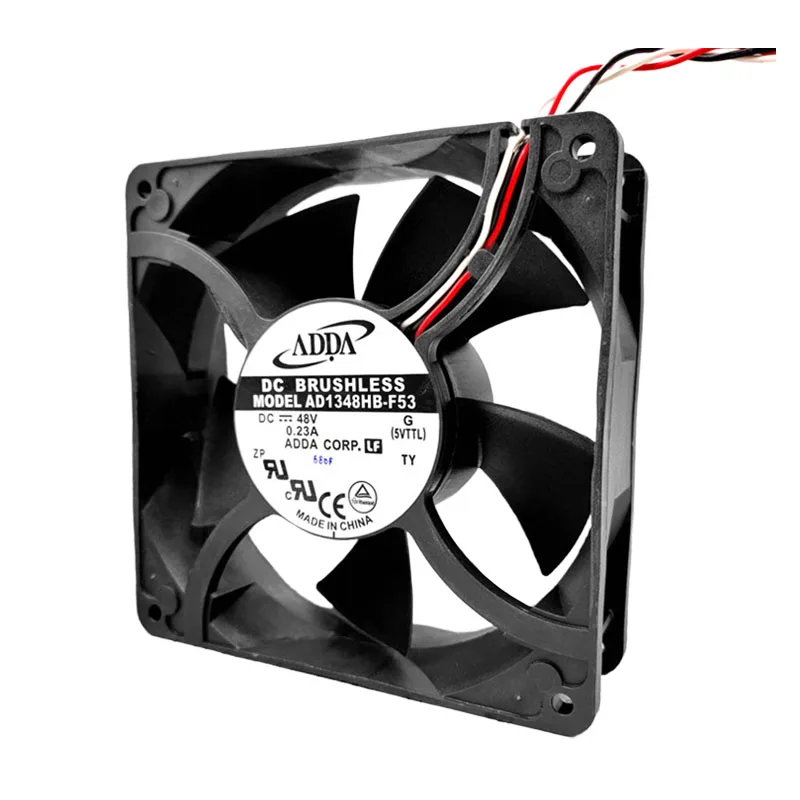 ORIGINAL AD1348HB-F53 48V 0.23A 12738 127*127*38mm NEW COOLING FAN RADIATOR
