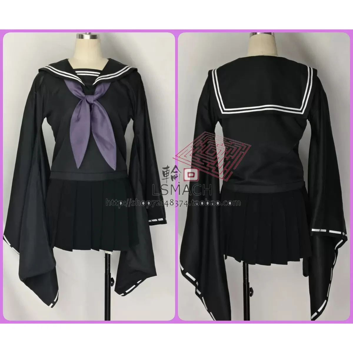 

COS-HoHo Blue Archive Kagyogo Yukari Game Suit Lovely Black Casual Clothes Uniform Cosplay Costume Halloween Party Outfit