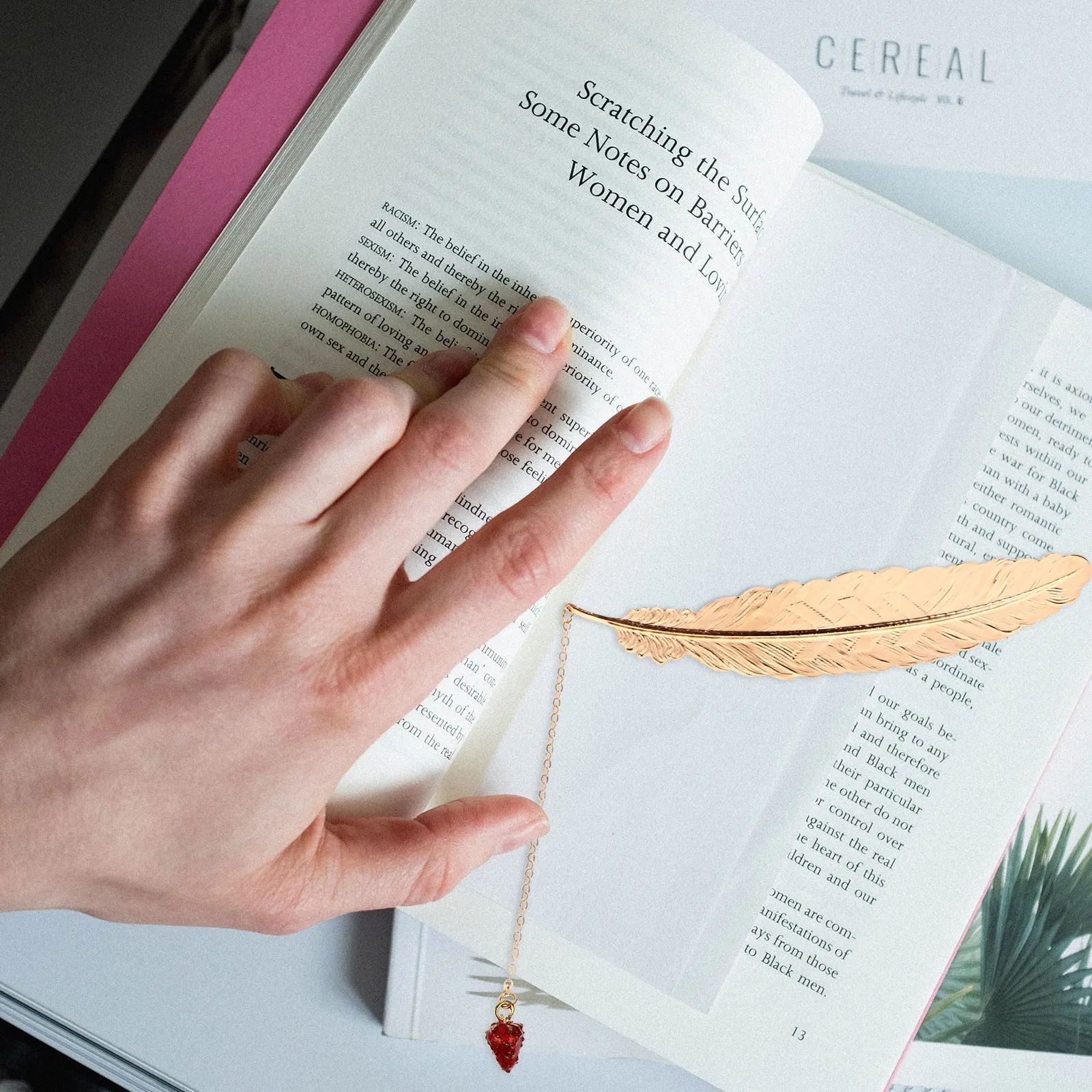 3pcs Bookmark Alloy Reading Pendant Elegant Retro Decorative Pattern Chinese Style Sturdy Practical