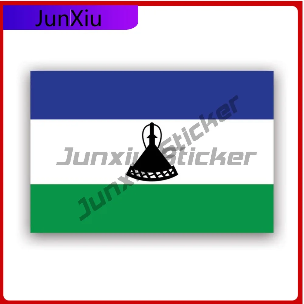 

Lesotho Flag Sticker Creative Decals State Flag Patriotic Car Sticker Vinyl Decal Waterproof Durable Sun Proof For Car Window