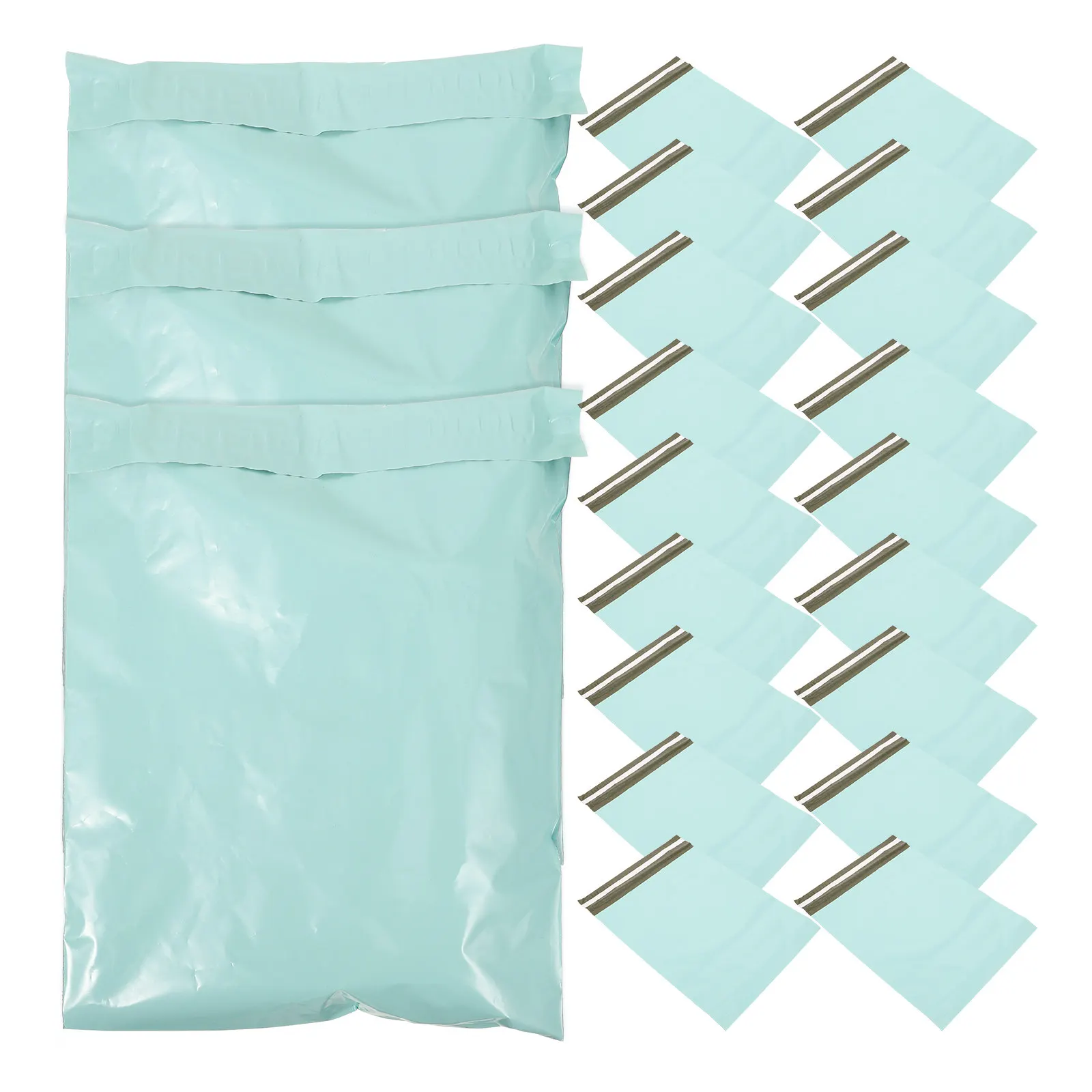 

50Pcs Bright Colored Heavy Duty Mailing Bags Secure Seal Shipping Envelopes for Small Business Clothing Logistics Packaging
