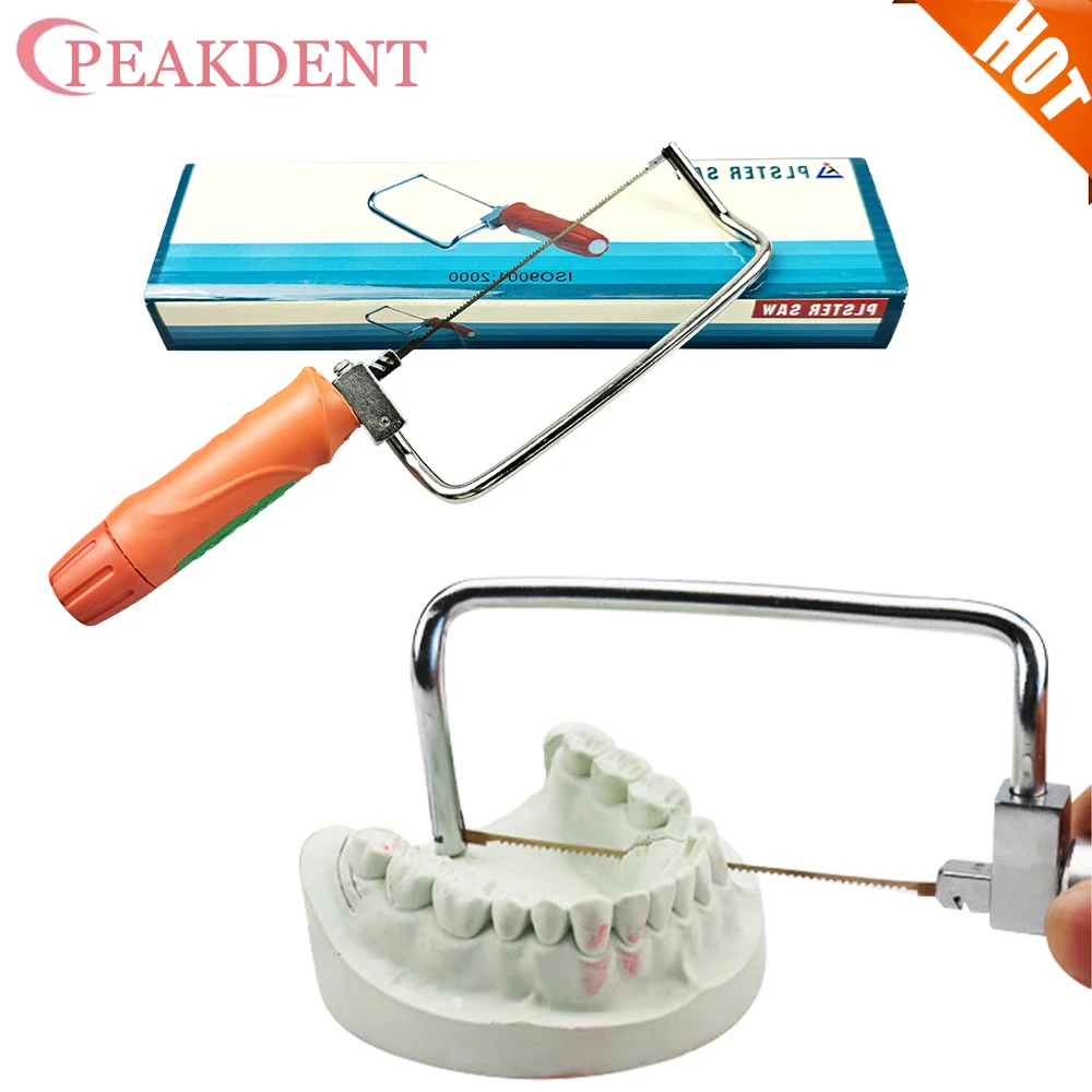 

Стоматологическая длинная гипсовая пила, ручная пила-ножовка, аксессуары для пил, инструменты из нержавеющей стали, зуботехническое оборудование