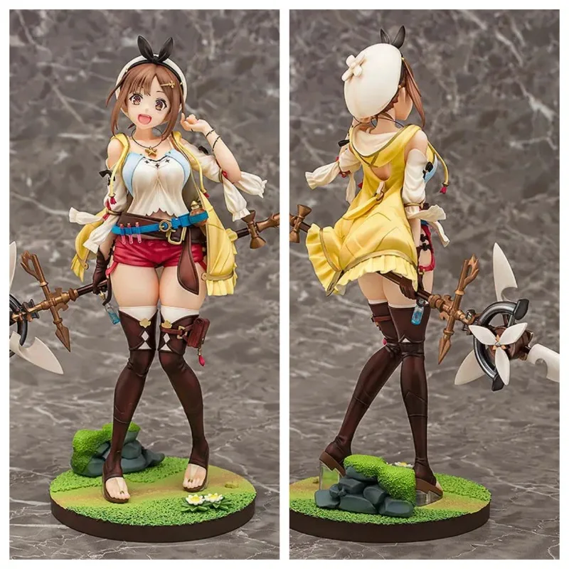 

100% Original:Atelier Ryza:Ever Darkness Reisalin Stout 24cm PVC Action Figure Anime Figure Model Toys Figure Doll Gift