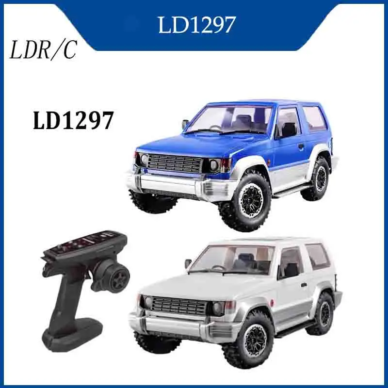 

LDRC 1/14 LD1297 RC Remote Controlled Car With Lighting Variable Speed Car Four Wheel Drive Drift Racing Model Toy Boy Gift 2025