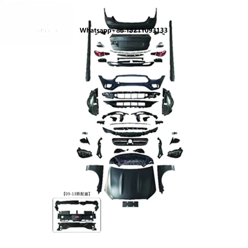 Factory Body Kits for E-class W212 Upgraded to W213 Sport Front Rear Car Bumper Fender Grille W213 Auto Tuning Parts