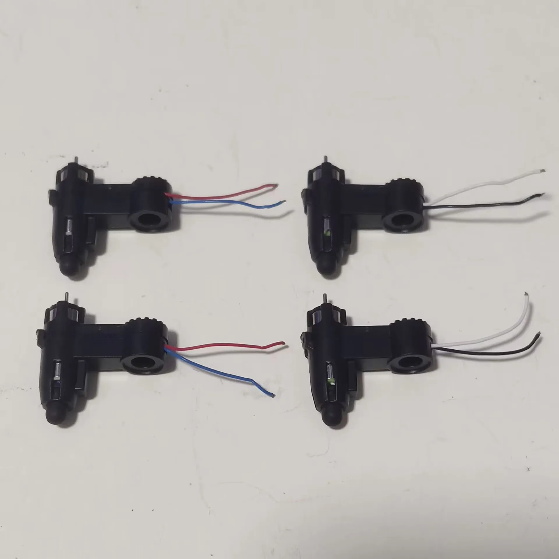 Full Set Red Blue Black White Wire Motor Arm Set for DH-120 Mini Drone Original Motors Accessory Arm Parts