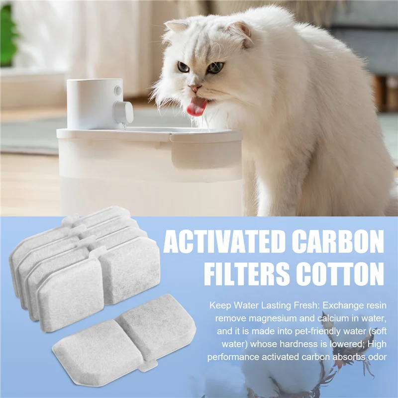 A21I-Cat Water Dispenser Filter 5 Packs Of Replaceable Filters, Suitable For 2 Liters CLEEBOURG Upgraded Water Dispenser