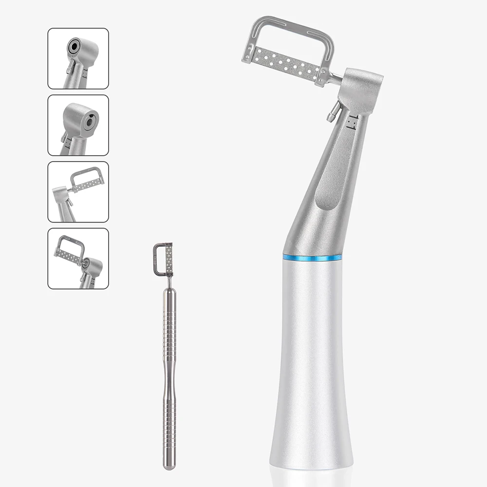 Azdent Dental Redução Contra Angle Handpiece, 1:1 tiras recíprocas, Polidor de tira interproximal