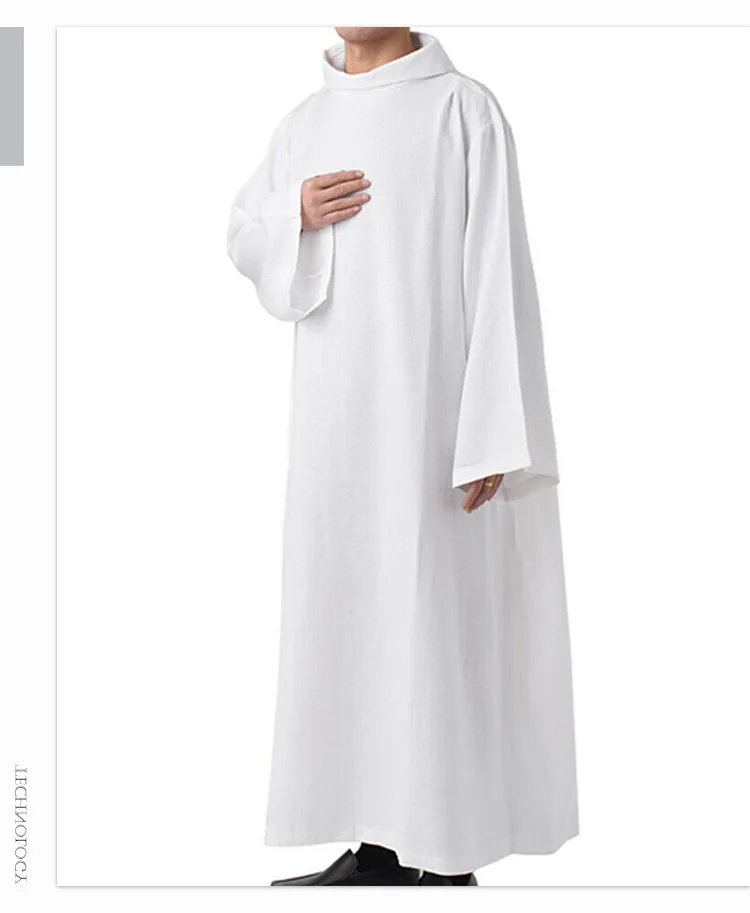 Cosplay Middle Eastern Arab Priests Clothing Clergy Robes Adult Men Halloween Outfits