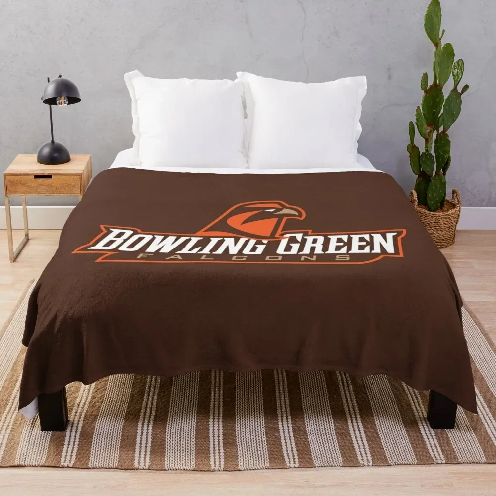 

Bowling Green State University Throw Blanket Breathable Lightweight Blanket for Adults Kids