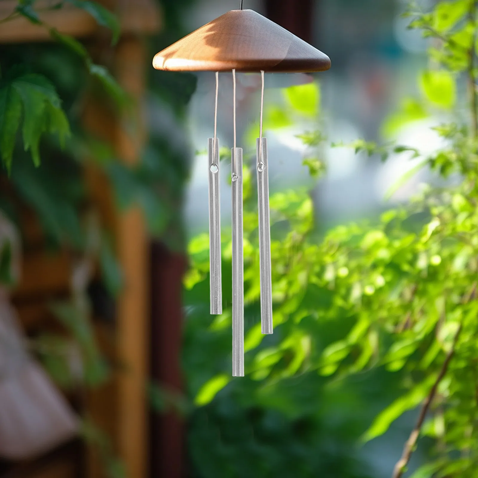 

30Pcs Durable Aluminum Wind Chime Tubes Kit Silver Tone Empty Tubes For Home And Outdoor Hanging Decorations