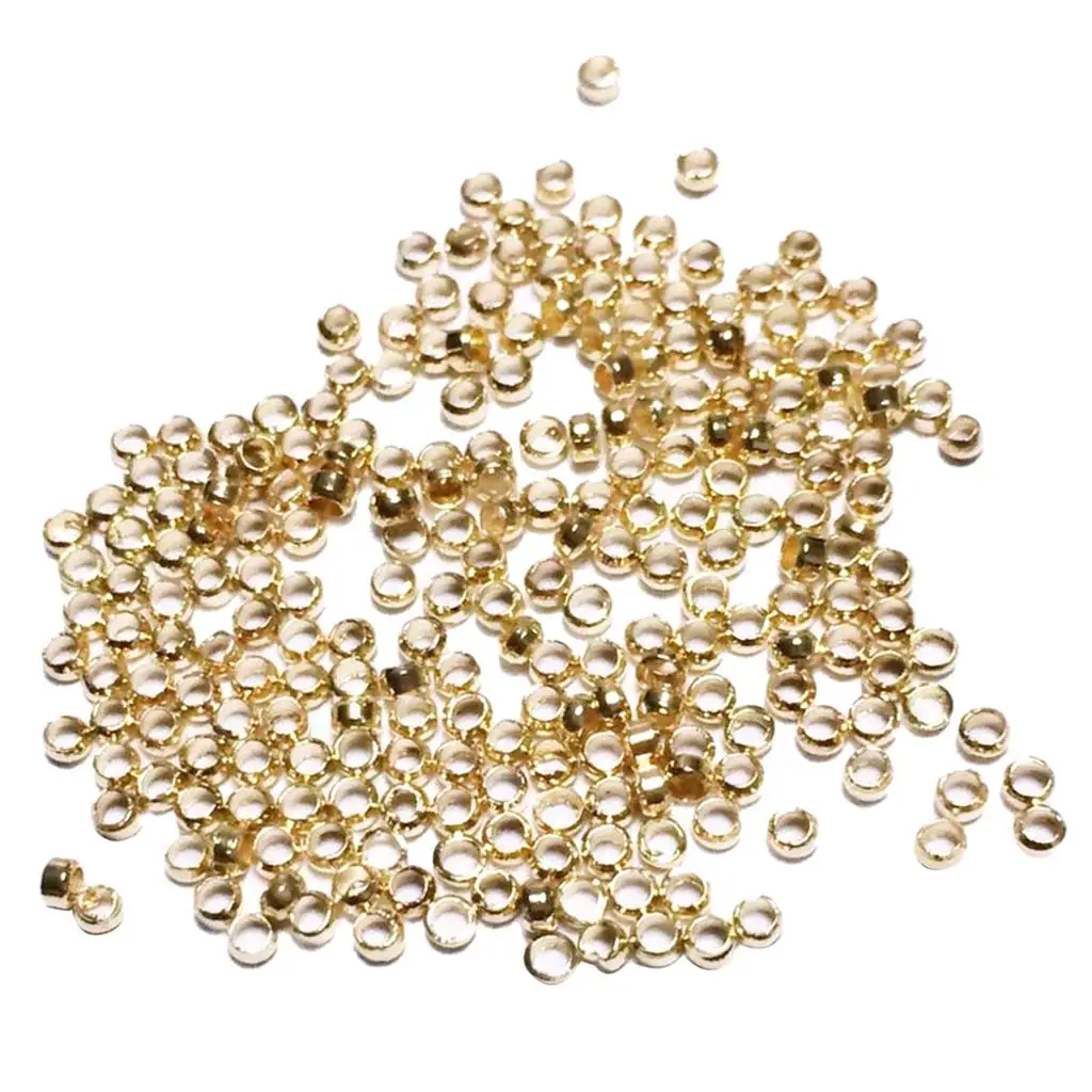 Stopper Clip Spacer Beads Charms Iron Findings for DIY Necklaces Pendants and Choker Jewelry Making Accessories