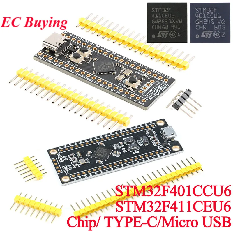 Carte De Développement STM32 Avec USB Type-C – STM32F401RCT6 / F401CCU6 / F411CEU6