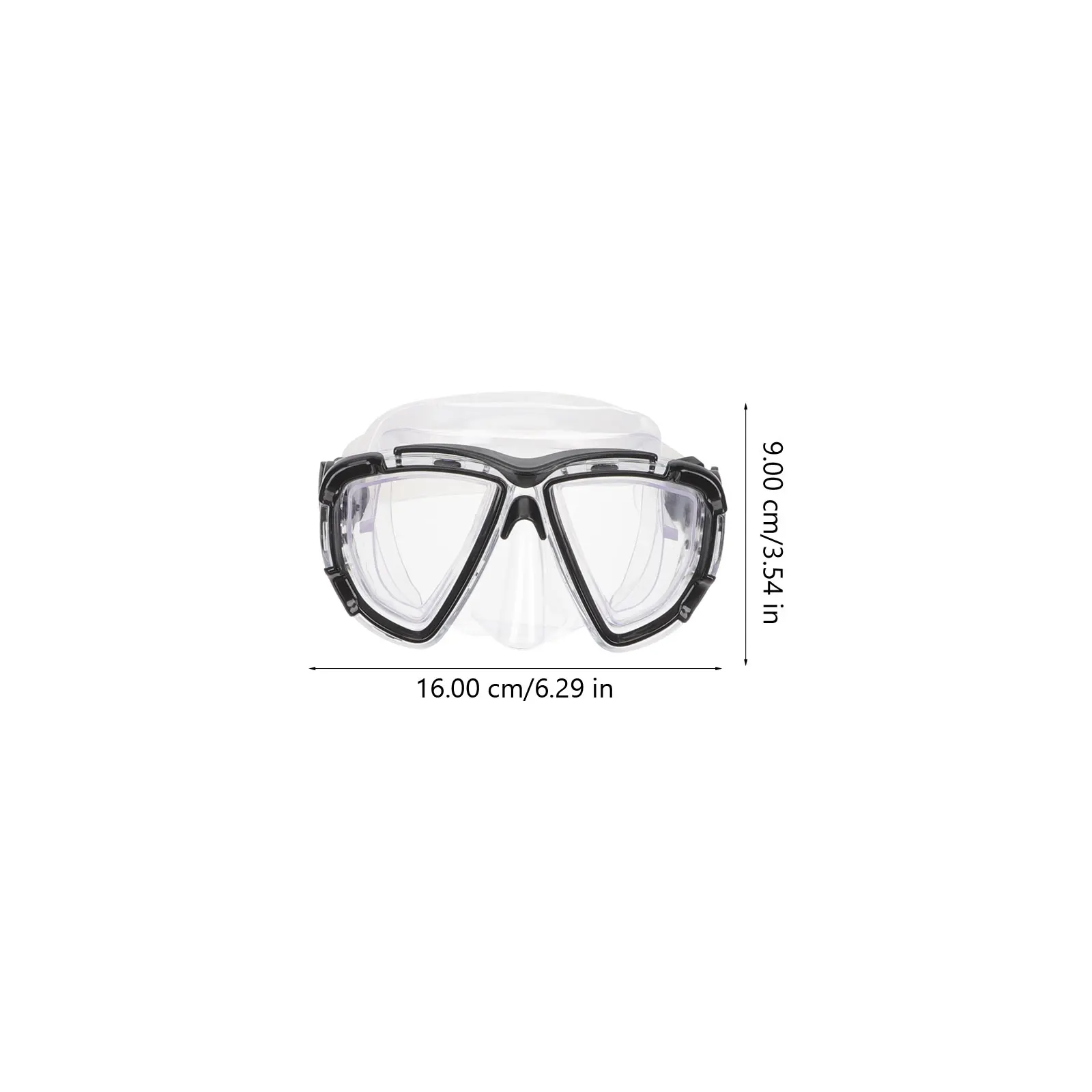 

1 set 1 Set Portable Snorkeling Mask Breathing Tube Comfortable Fit Watertight Seal View For Snorkeling Free Diving